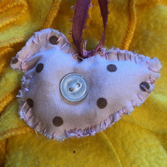 Hand stitched Bird Ornament - Picture 4 of 5